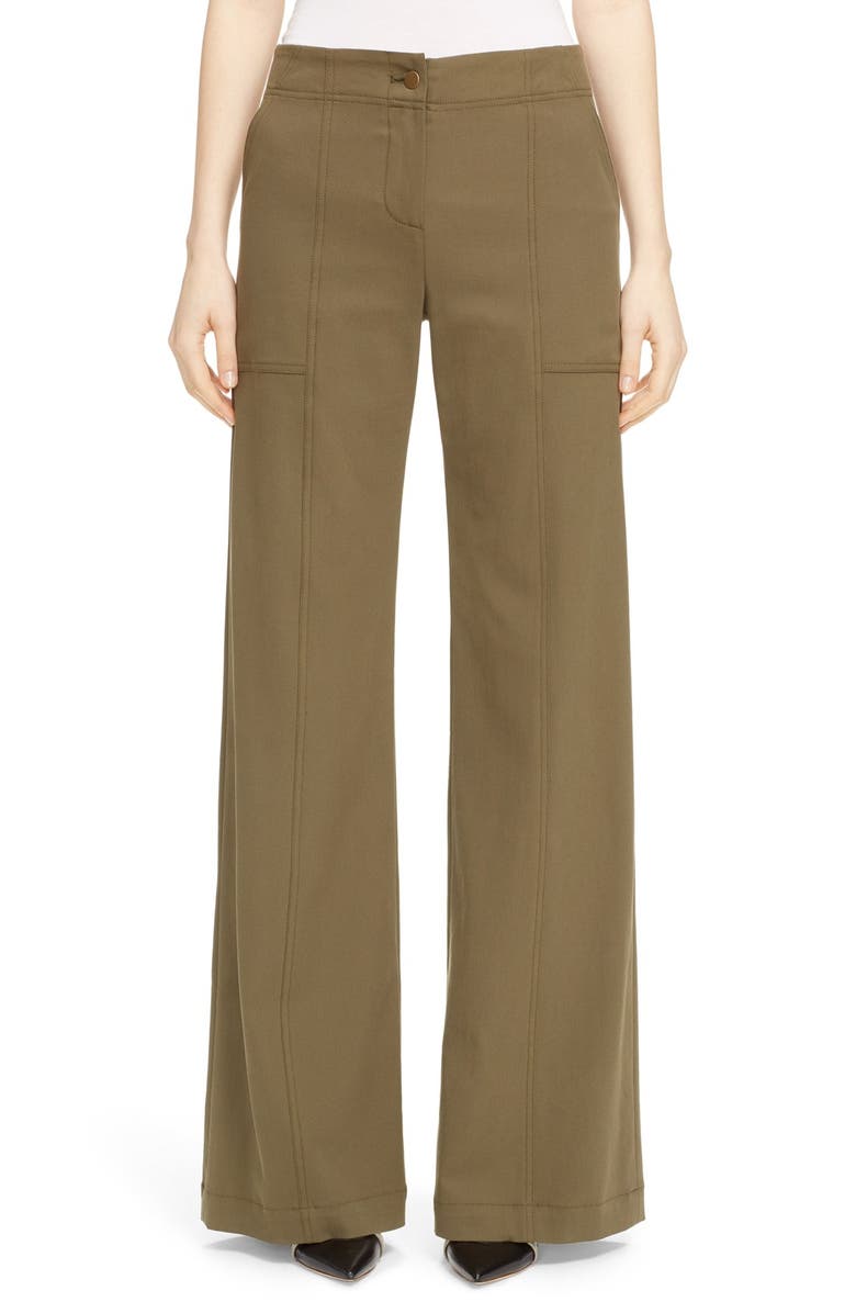 Veronica Beard 'Wanderlust' High Rise Twill Utility Pants, Main, color, 