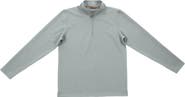 BURNSIDE Ottoman Textured Quarter-Zip Pullover