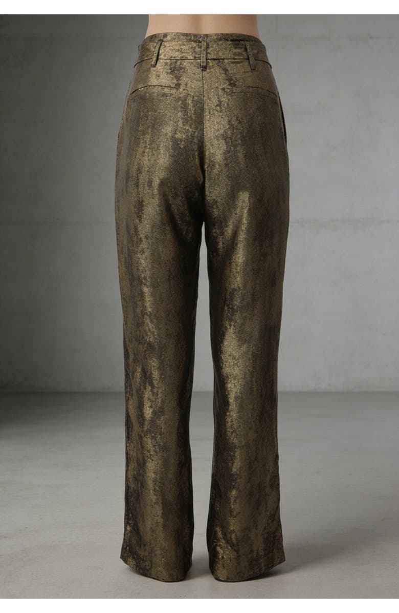 Monzlapur High Waisted Pant, Alternate, color, Burnt Gold