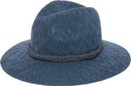 San Diego Hat Faux Suede Trim Knit Fedora
