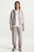 Nike Kids' Solo Swoosh Fleece Cuffed Pants