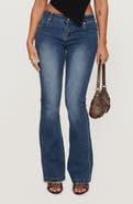 Princess Polly Bethany Low Rise Bootcut Jeans
