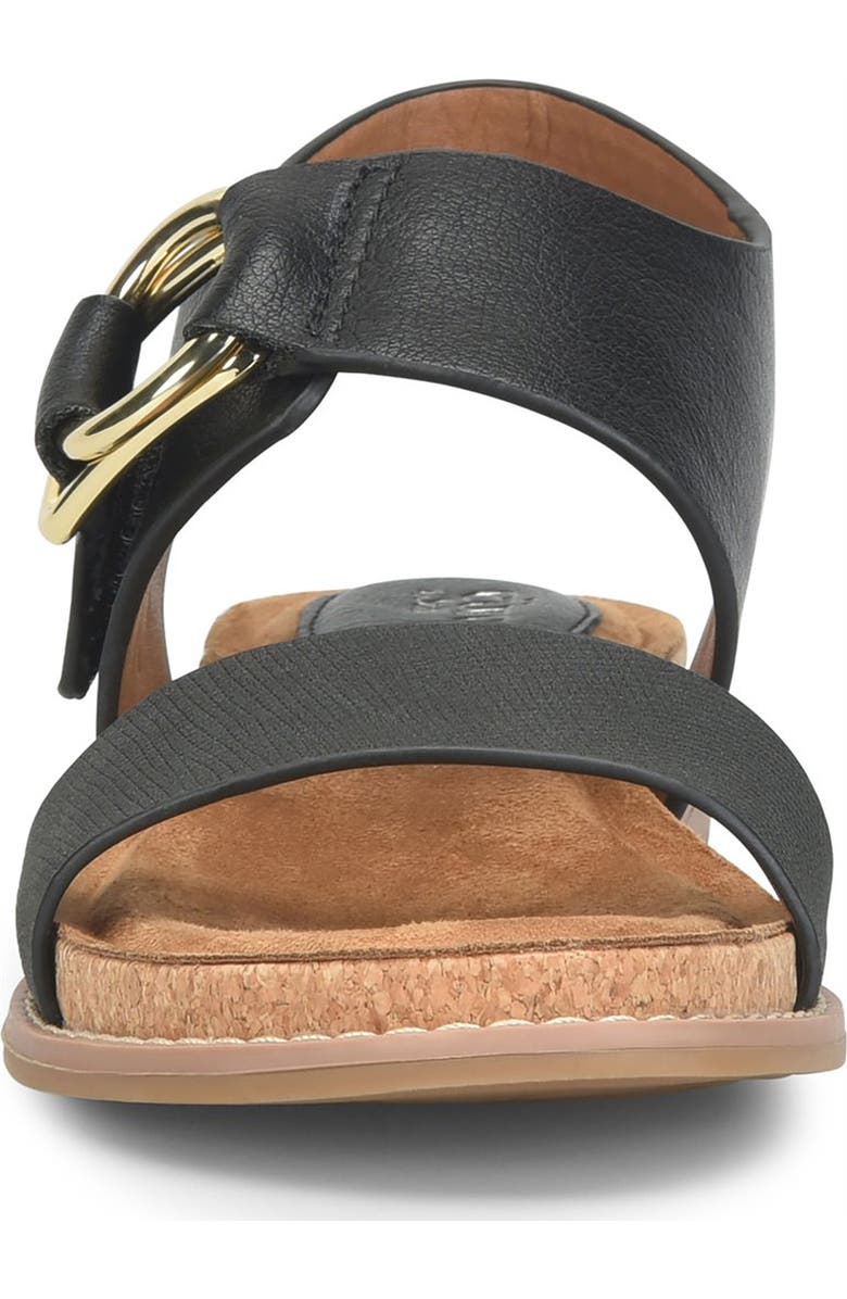 EUROSOFT Emmalyn Sandal, Alternate, color, Black