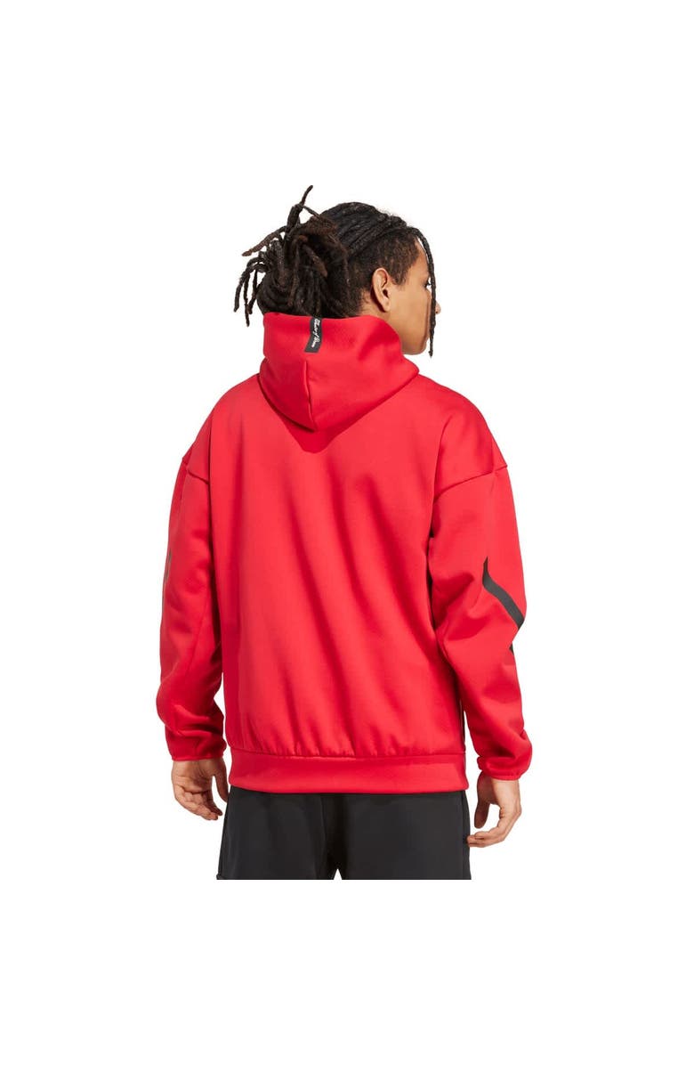 adidas Men's adidas Red Manchester United 2025/26 Anthem Full-Zip Jacket, Alternate, color, Red