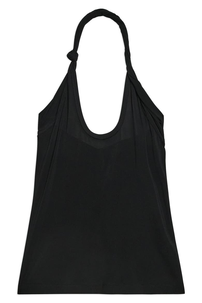 Twist Dancer Top, Alternate, color, BLACK