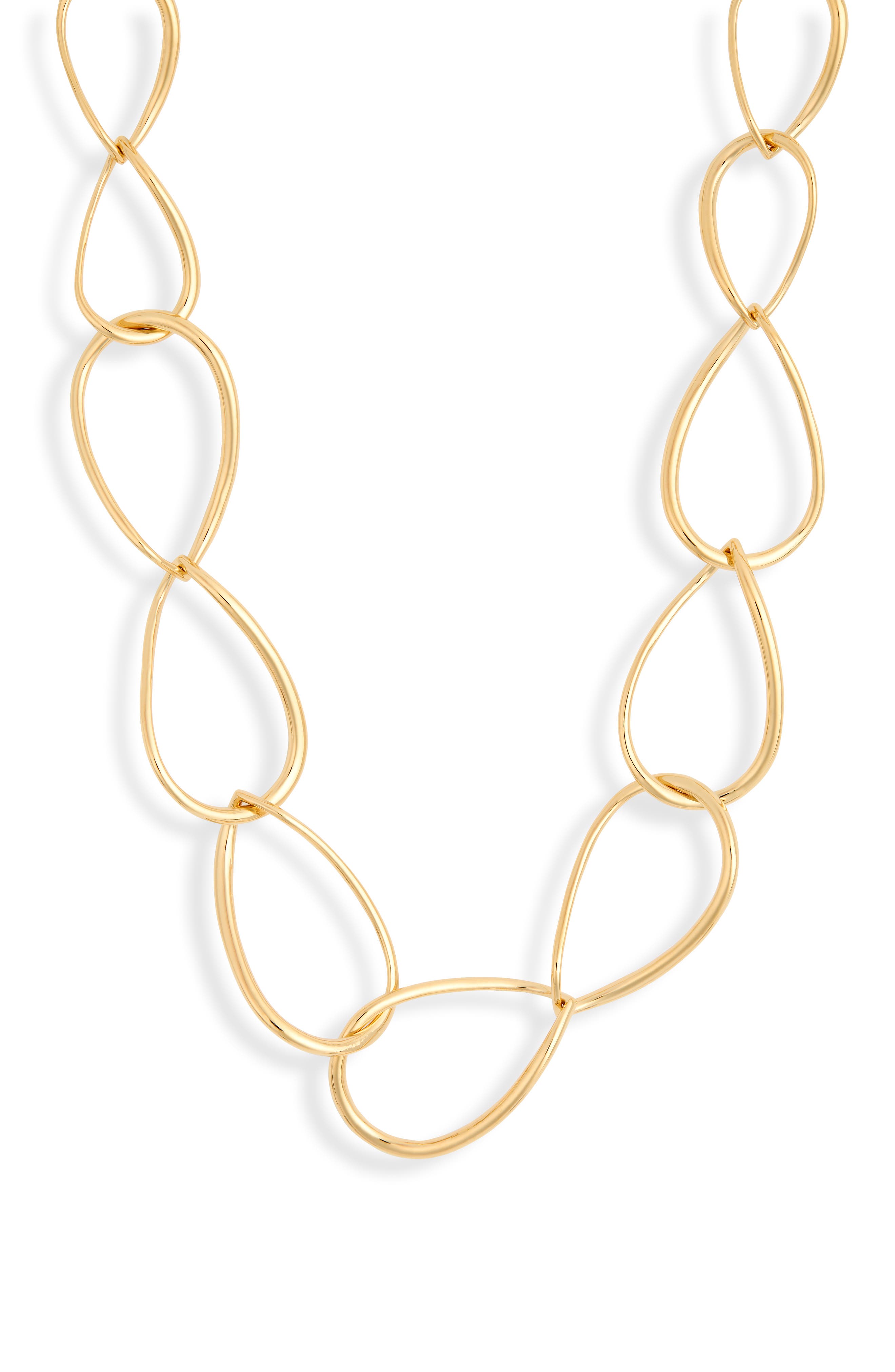 Teardrop Link Necklace