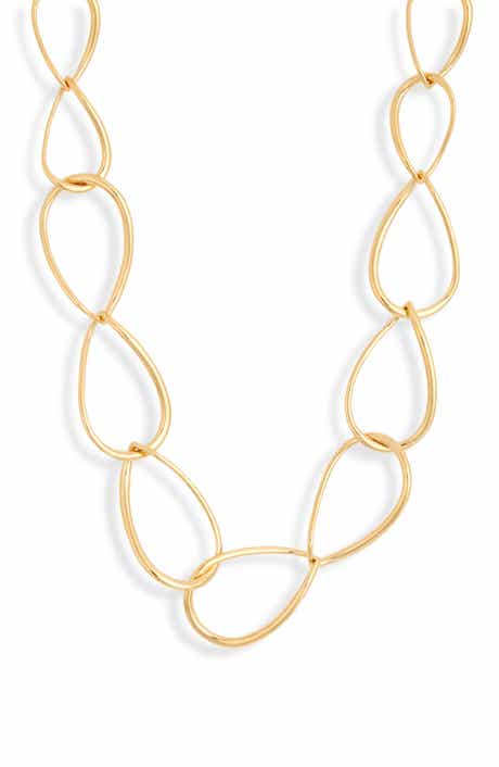 Teardrop Link Necklace