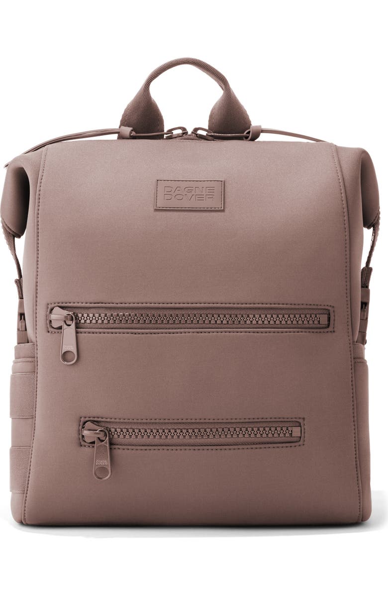 Dagne Dover Indi Medium Neoprene Diaper Backpack, Main, color, Dune