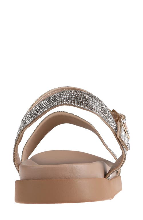 Bebe Rhinestone Sandal