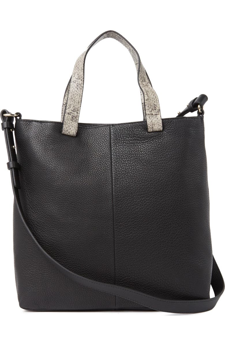 Vince Camuto Vivia Leather Crossbody Tote Bag, Alternate, color,