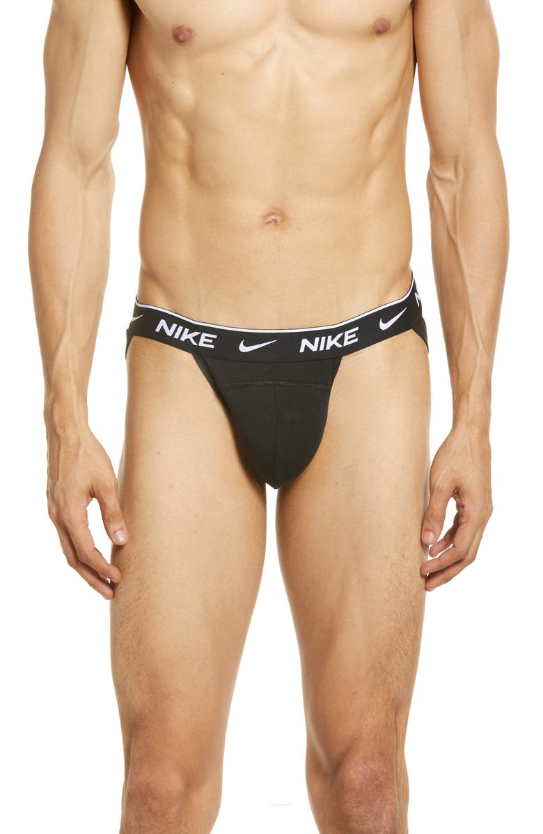 Nike 3-Pack Dri-FIT Essential Stretch Cotton Jockstraps, Main, color,