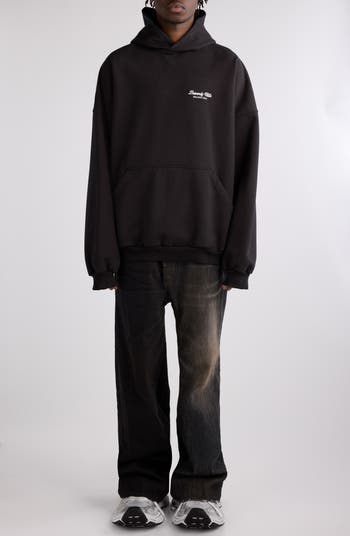 【関税送料込】BALENCIAGA BEVERLY HILLS HOODIE オーバーサイズ Balenciaga Gender Inclusive Oversize Beverly Hills Logo