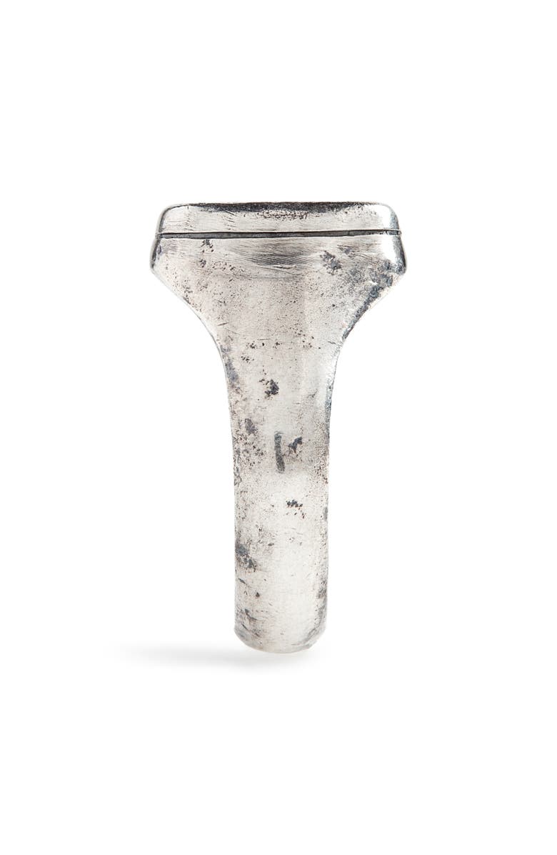 John Varvatos Silver Ring, Alternate, color, Metallic Silver