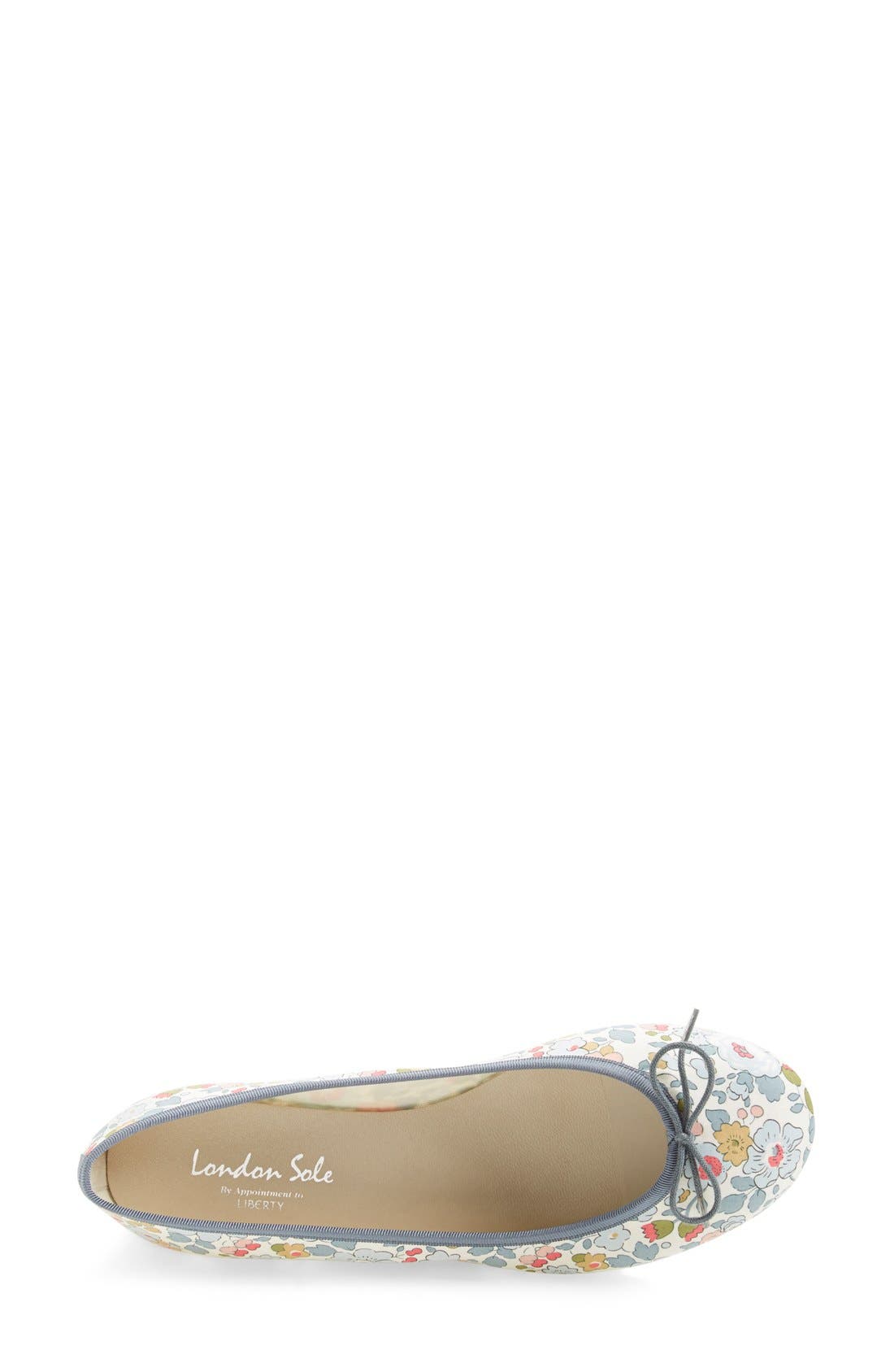 London Sole Liberty Print Ballet Flat, Alternate, color, 