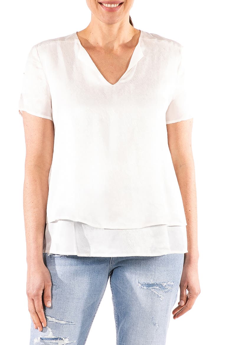 Katherine Maternity/Nursing Top, Main, color, WHITE