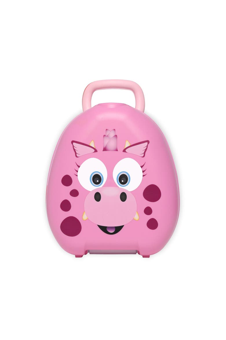 at Home and Travel Training Potty Seat, Main, color, Pink Dragon