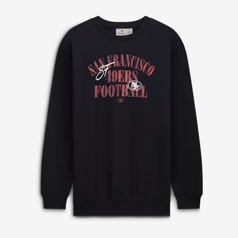 Men's Fanatics Black San Francisco 49ers Big & Tall Relaxed Halftime Lead Sweatshirt