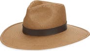 Janessa Leoné Packable Straw Fedora