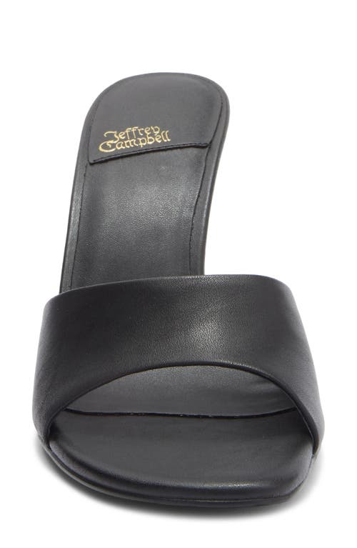 Jeffrey Campbell La-nuit Sandal In Black