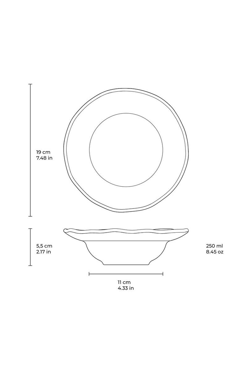 Porto Brasil Dessert/Deep Rim Plate Set of 4, Alternate, color, Pistache