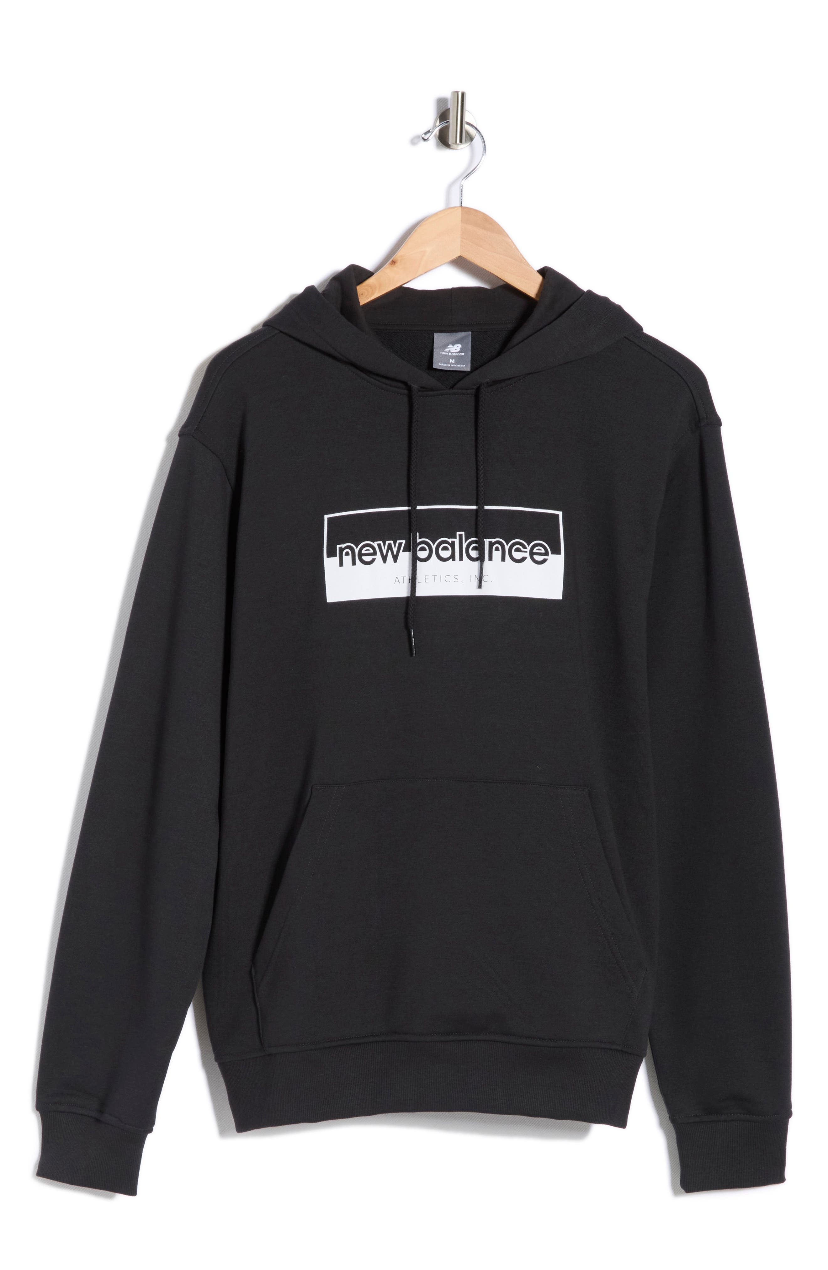 New Balance Rectangular Logo Graphic Hoodie