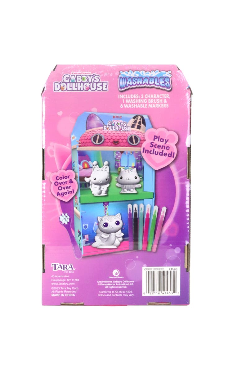 Gabby's Dollhouse Tara Toys Gabby's Dollhouse Washables Kit, Ages 3+, Alternate, color,