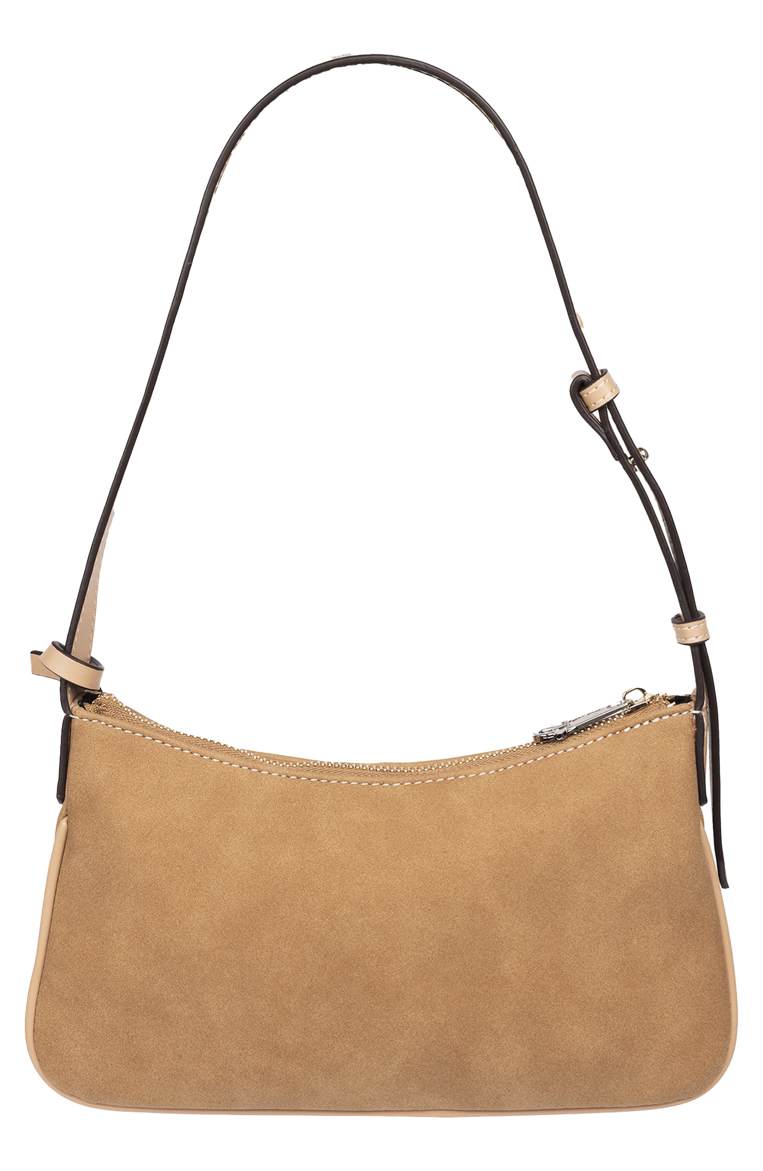 True Religion Horseshoe Plaque Shoulder Bag, Alternate, color, Camel