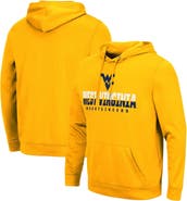 COLOSSEUM Men's Colosseum Gold West Virginia Mountaineers Lantern Pullover Hoodie