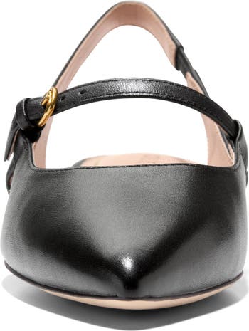 Cole Haan Anya Slingback Mary Jane Pointed Toe Flat (Women