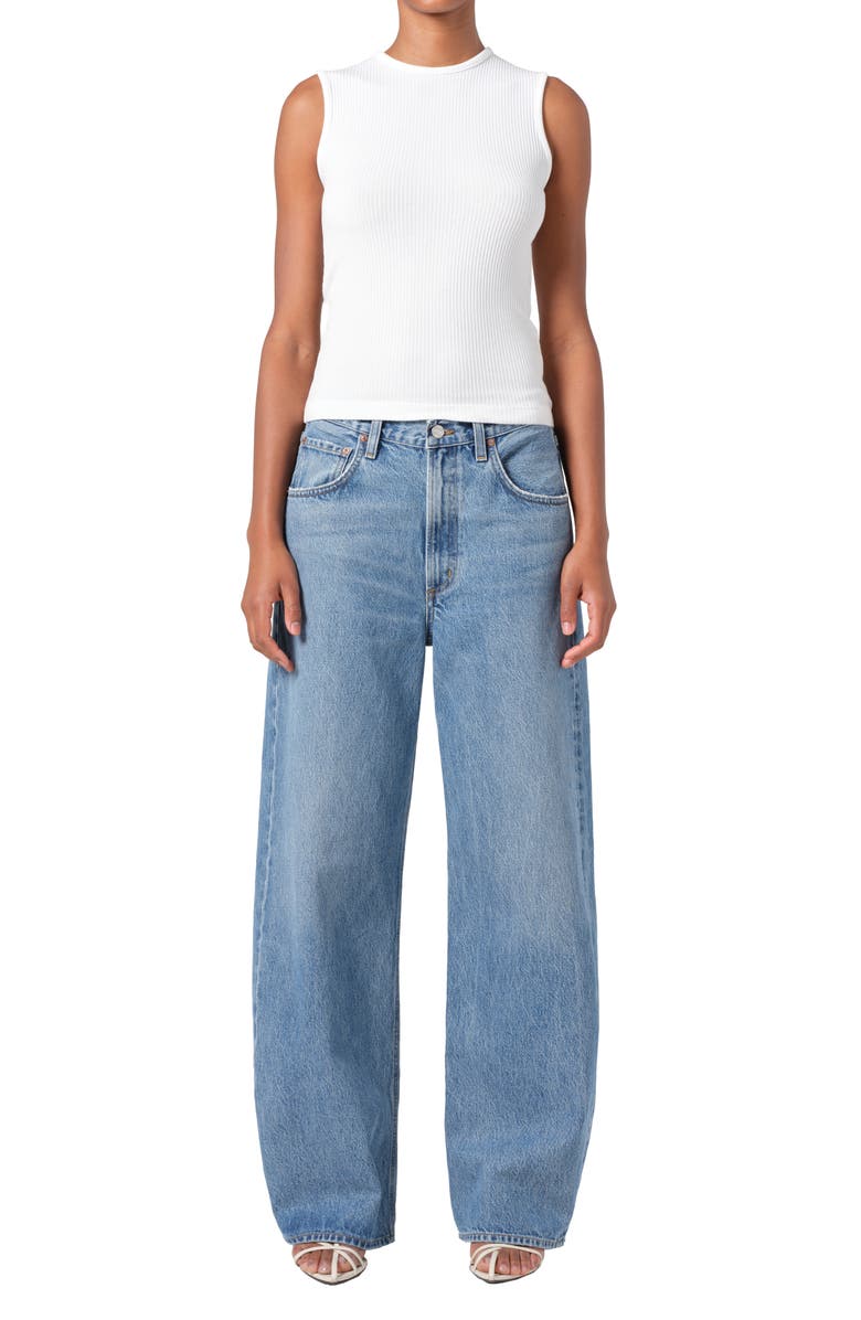 AGOLDE Low Curve Jeans, Alternate, color, Fairway