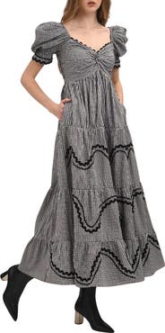 Celina Moon Ebony Maxi Dress