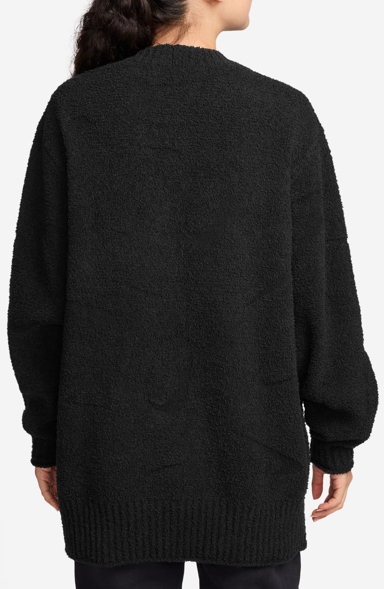 Nike Phoenix Oversize Bouclé Cardigan, Alternate, color,