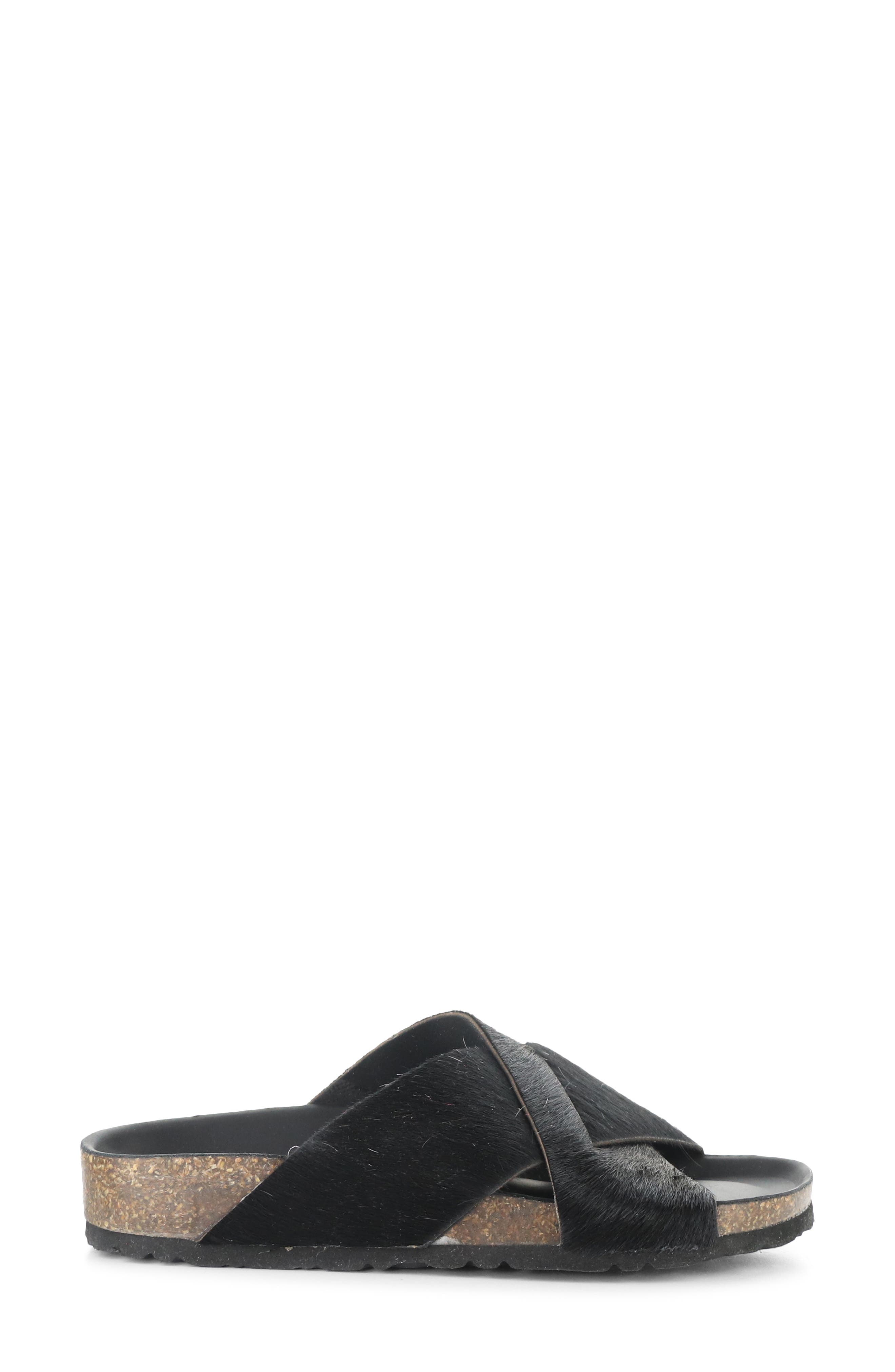 Bos. & Co. Suna Genuine Calf Hair Sandal, Alternate, color, 