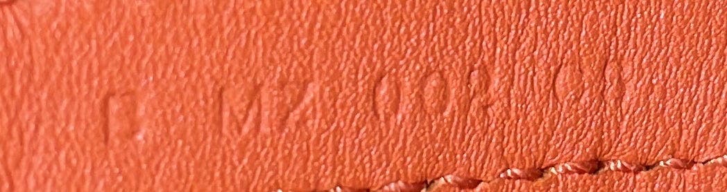 Pre-Owned Hermes Cargo Picotin Lock Bag Canvas and Swift PM, Alternate, color, Orange Minium