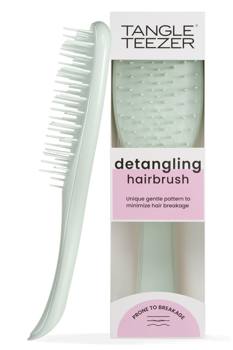 Ultimate Detangler Hairbrush - Extra Gentle, Alternate, color, EUCALYPTUS GREEN