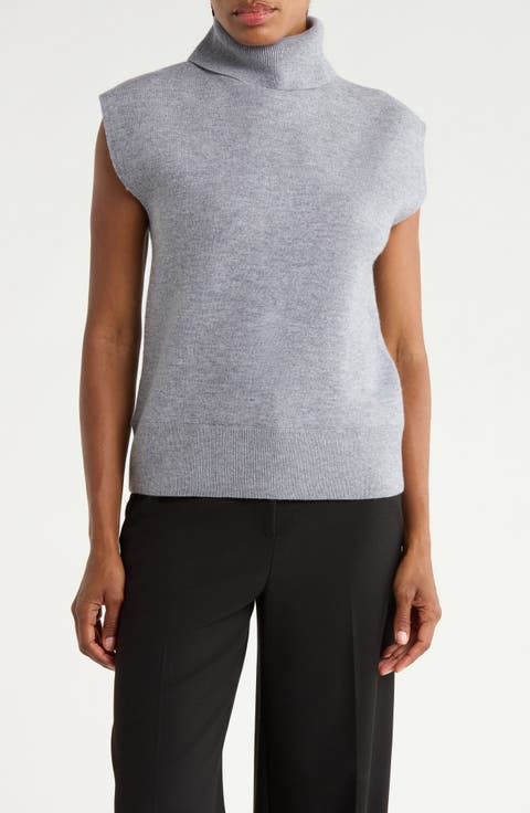 Contro Turtleneck Sweater Vest