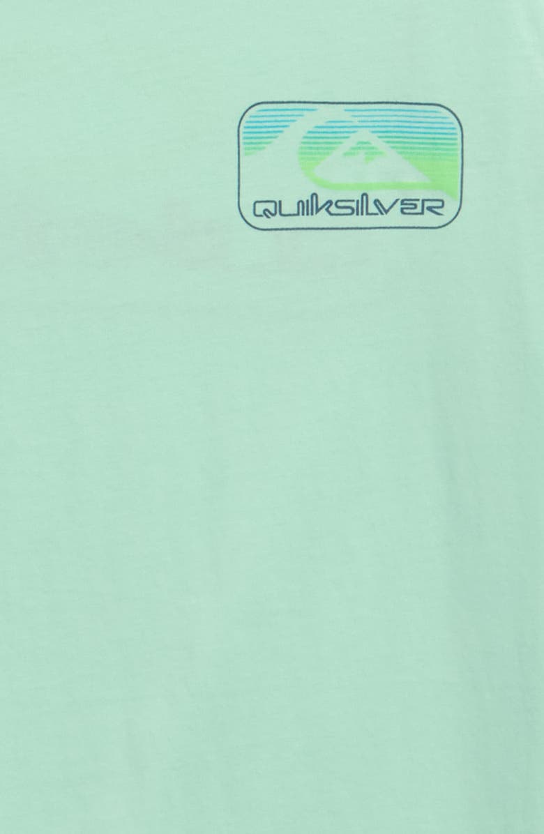 Quiksilver Kids' Core Graphic Print T-Shirt, Alternate, color, Brook Green