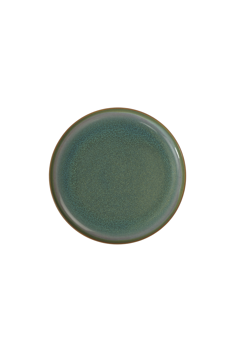 Crafted Breeze Dinner Plate, Main, color, Green
