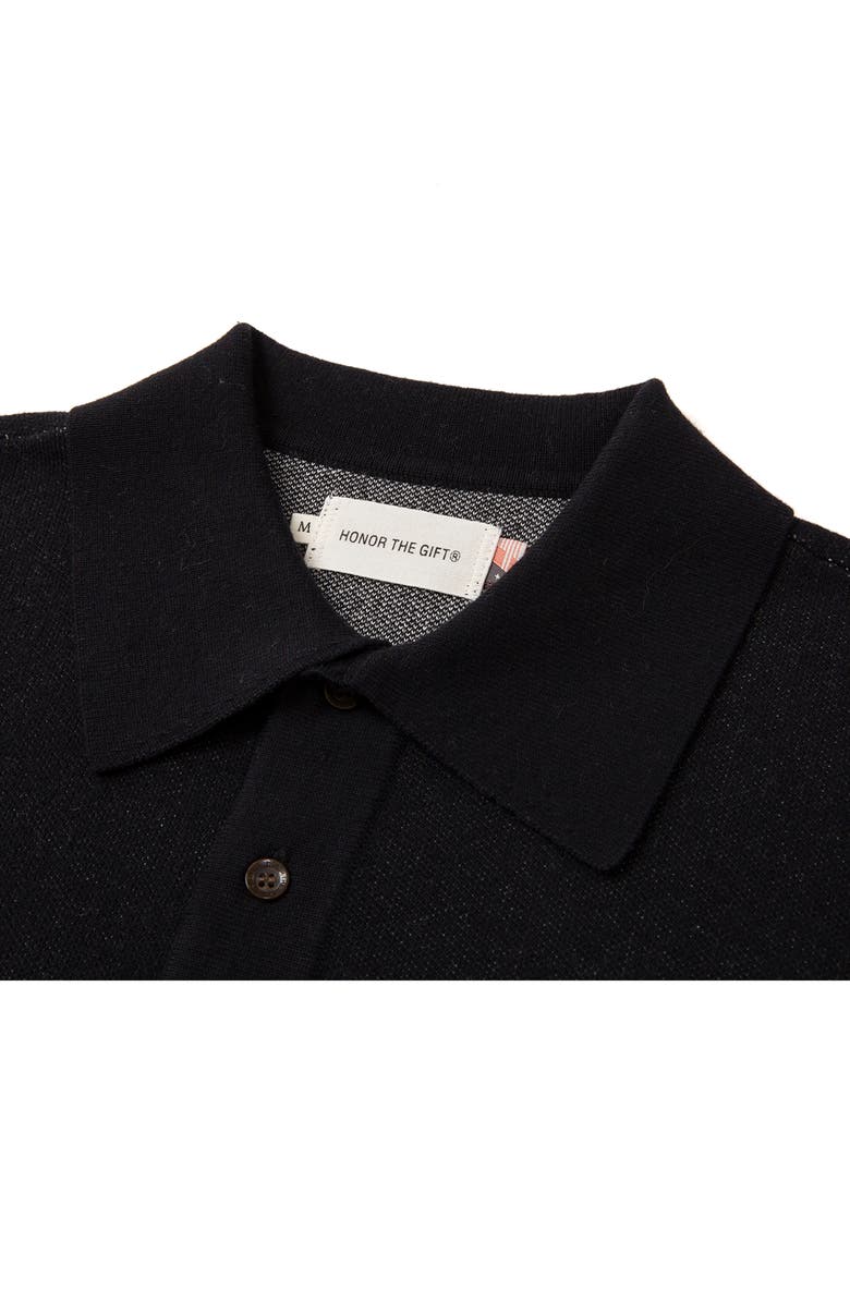 HONOR THE GIFT Jacquard Knit Pattern Polo Sweater, Alternate, color, 