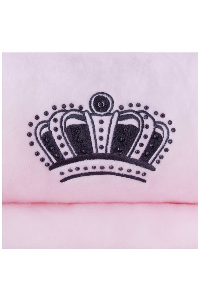 Crown Bling Pet Bed, Alternate, color, PINK