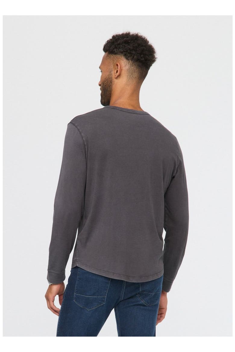 PurePima Vintage Henley, Alternate, color, Washed-Grey