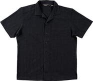 BURNSIDE Short Sleeve Sweater Cardigan