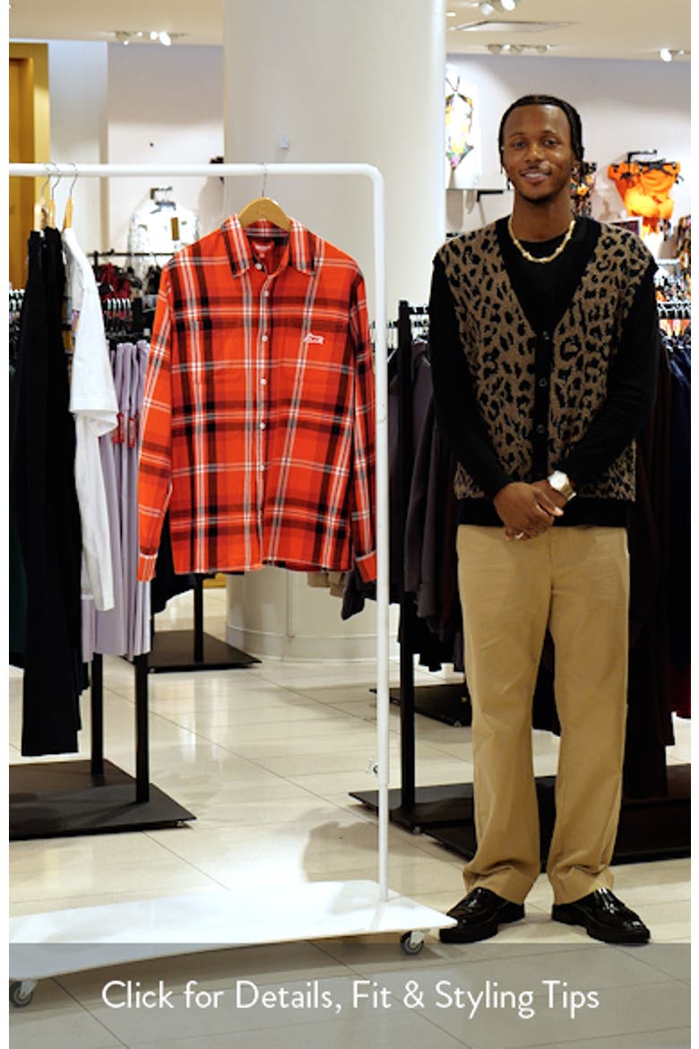 Jack Plaid Cotton Graphic Button-Up Shirt video