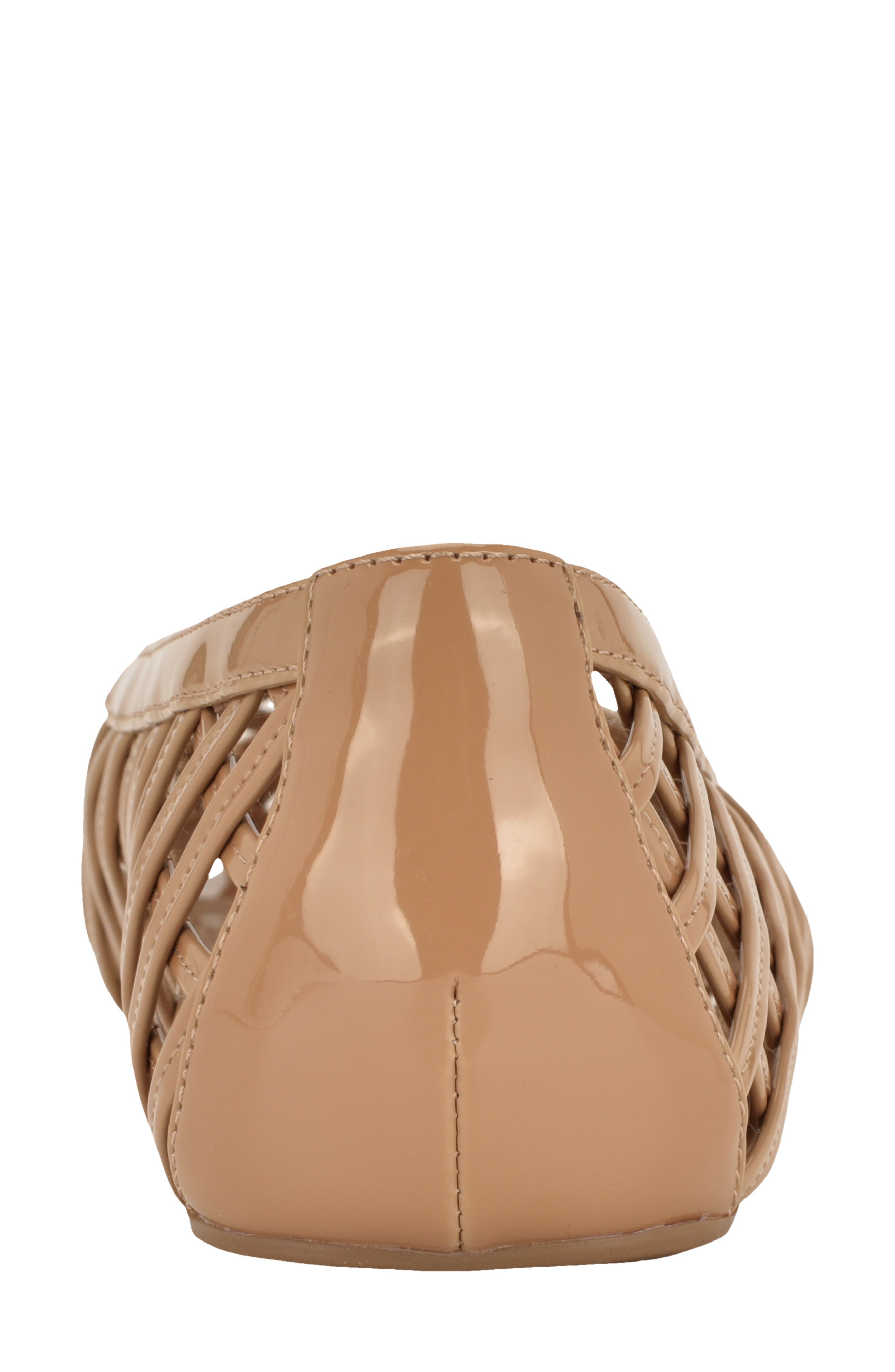 Dippy Woven Flat, Alternate, color, LIGHT BROWN