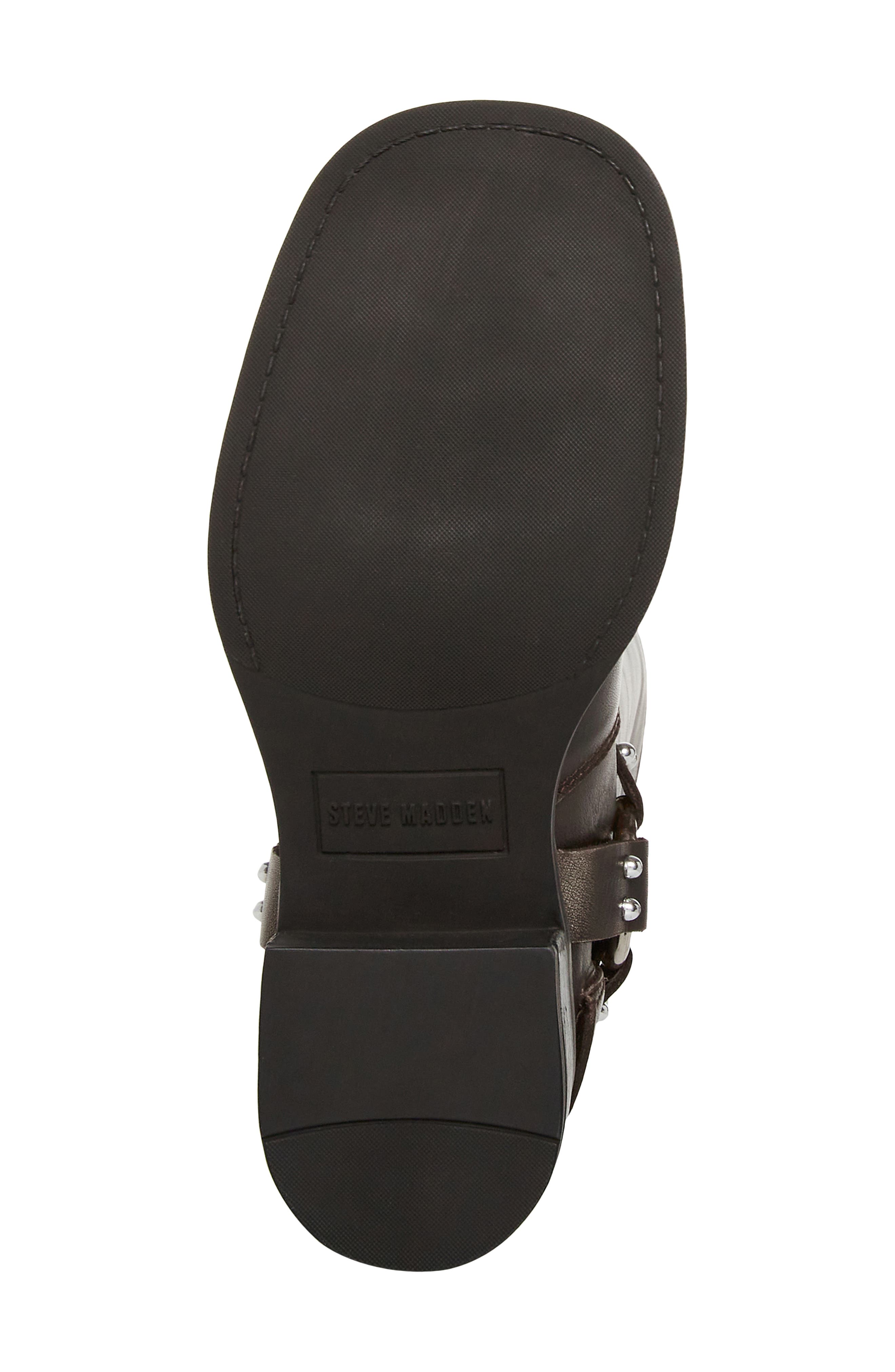 Brocks Buckle Boot, Alternate, color, BLACK DISTRS