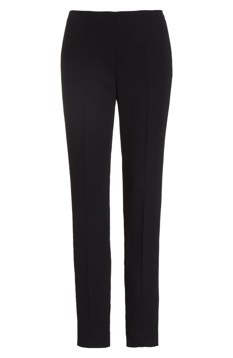 Akris Melissa Wool Blend Pants, Alternate, color, 