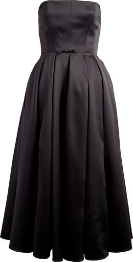 Audrey Strapless Fit & Flare Dress