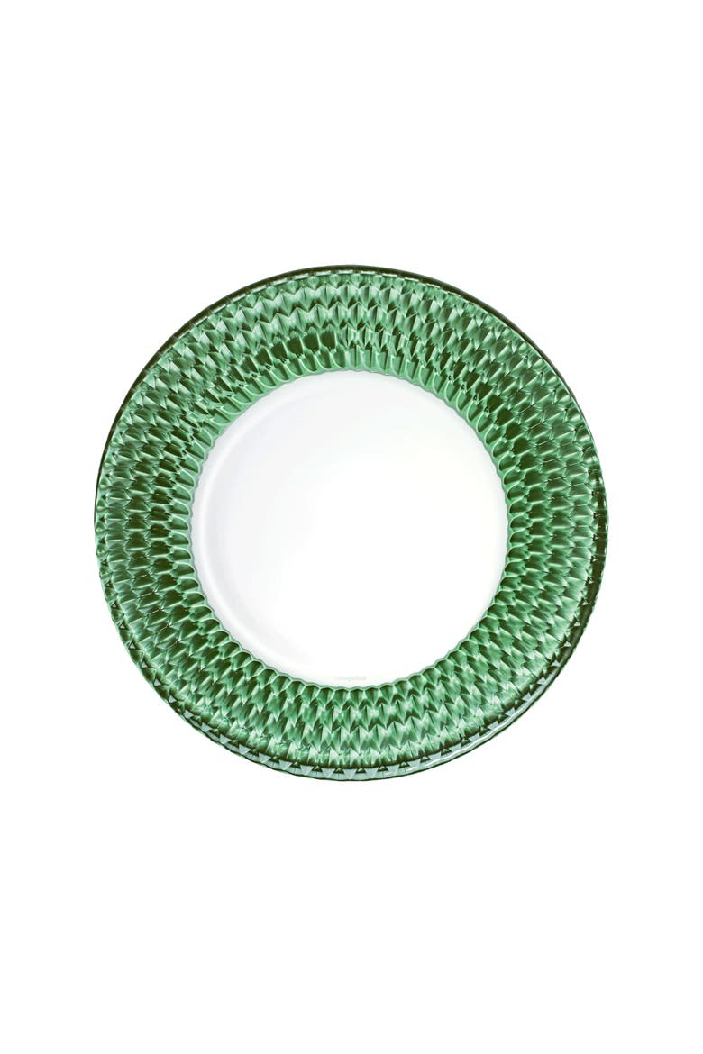 Boston coloured Buffet Plate Set of 2, Alternate, color, green