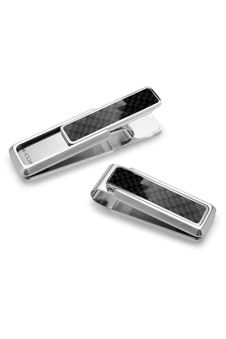 Discovery Line Money Clip, Main, color, BLACK