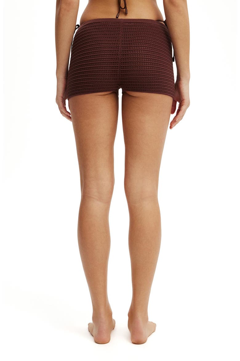 Women's Lenni Knit Mini Short, Alternate, color, Espresso